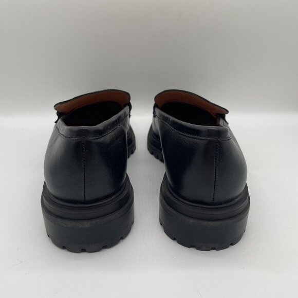 Madewell Black Leather Loafers - Picture 7 of 12